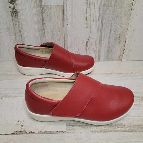 ALEGRIA TRAQ QUIN LEATHER WORK CLOG, SIZE 38 - Picture 3 of 8